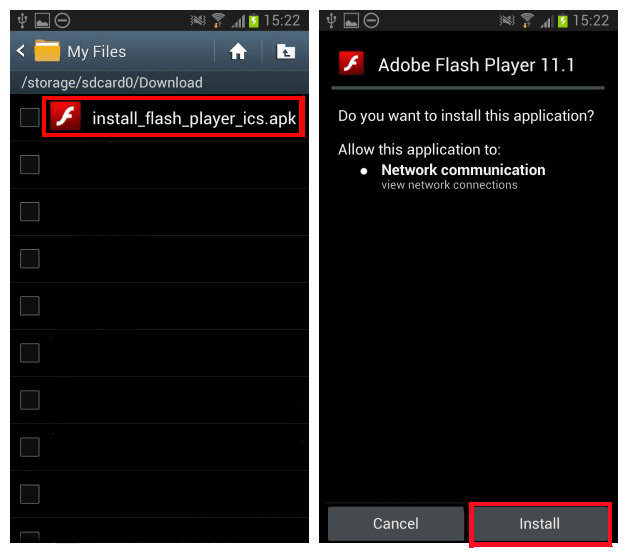 Как установить Flash Player на андроид планшет