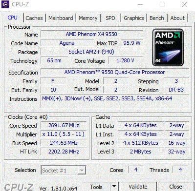 Разгон AMD Phenom X4 9550: подробное руководство
