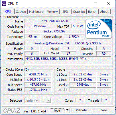 Разгон Intel Pentium E6500: подробное руководство